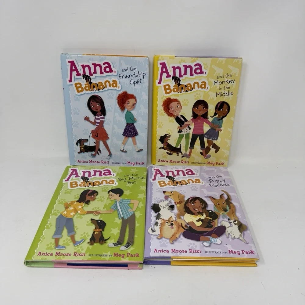 Anna, Banana Series Books 1-4   Books in‎ Hardcover